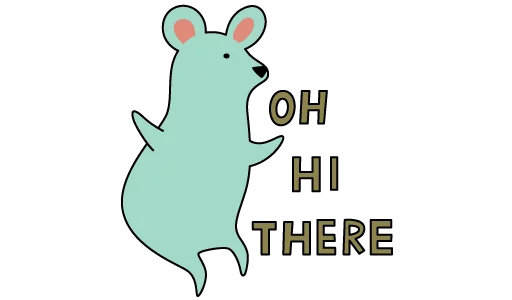 🐭 Стикер «Ghost World» для Telegram