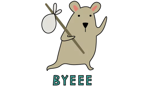 🐭 Стикер «Ghost World» для Telegram