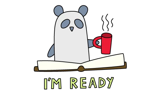 🐼 Стикер «Ghost World» для Telegram