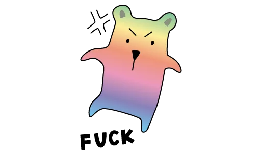 🐻 Стикер «Ghost World» для Telegram