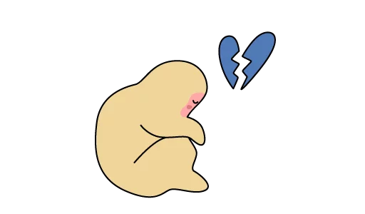 💔 Стикер «Ghost World» для Telegram