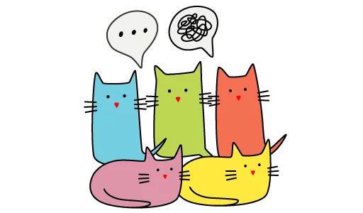 🐱 Стикер «Ghost World» для Telegram