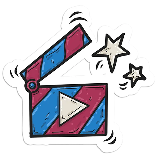 🎬 Стикер «ScherbaCross» для Telegram