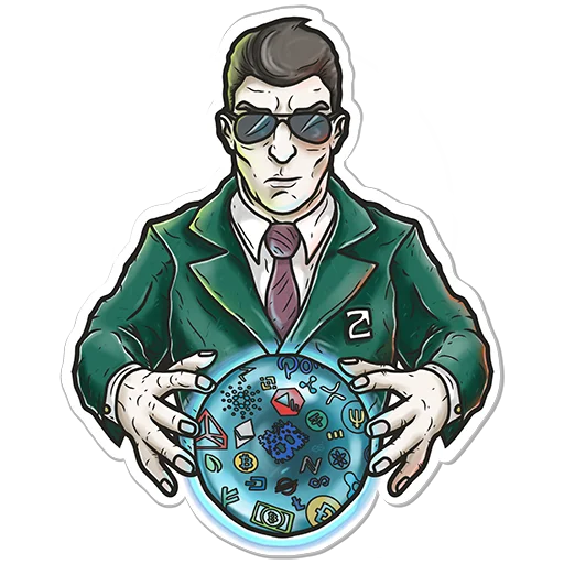 😎 Стикер «ScherbaCross» для Telegram