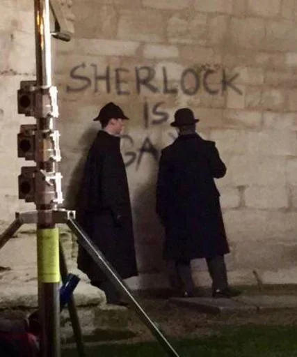 🏳‍🌈 Стикер «Sherlock» для Telegram