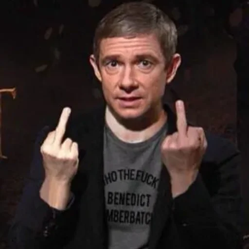 🖕 Стикер «Sherlock» для Telegram
