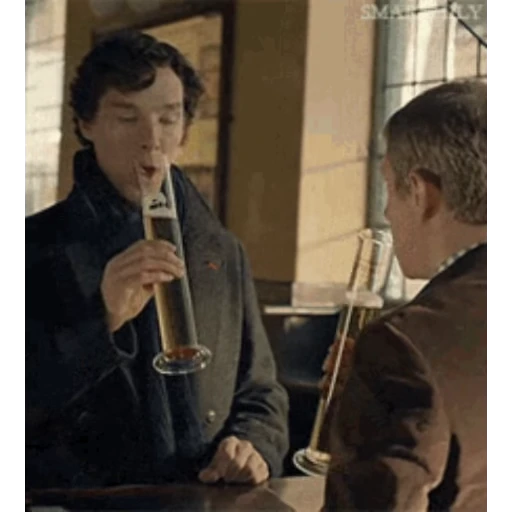 🥂 Стикер «Шерлок/Sherlock» для Telegram