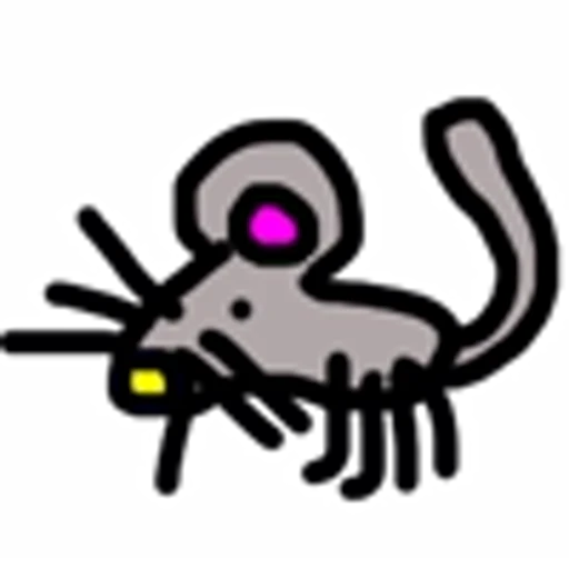 🐭 Эмодзи «schizophreniaemoji» для Telegram