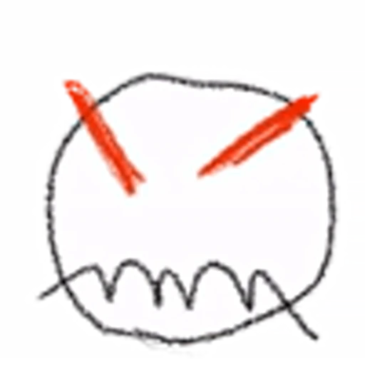 😡 Эмодзи «schizophreniaemoji» для Telegram