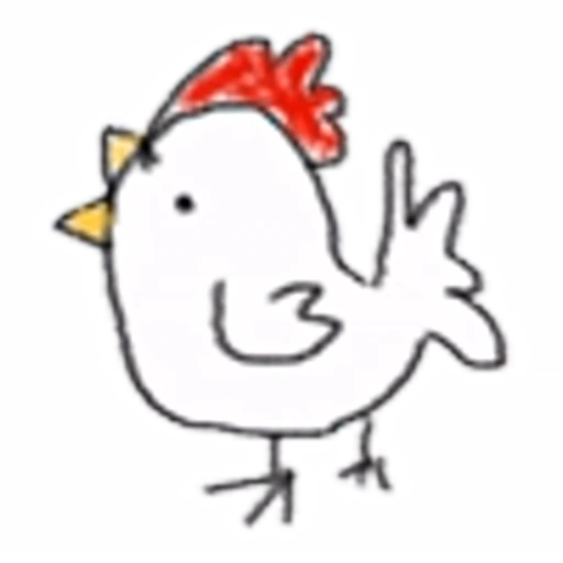🐓 Эмодзи «schizophreniaemoji» для Telegram