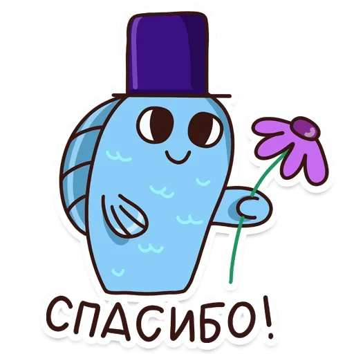 🌹 Стикер «Учёные животные» для Telegram