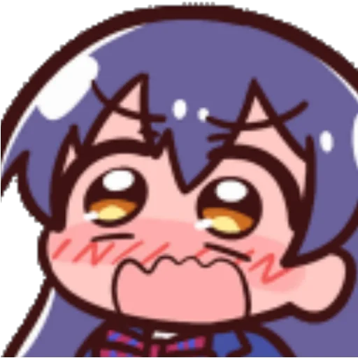 😳 Стикер «School Idol Hell» для Telegram