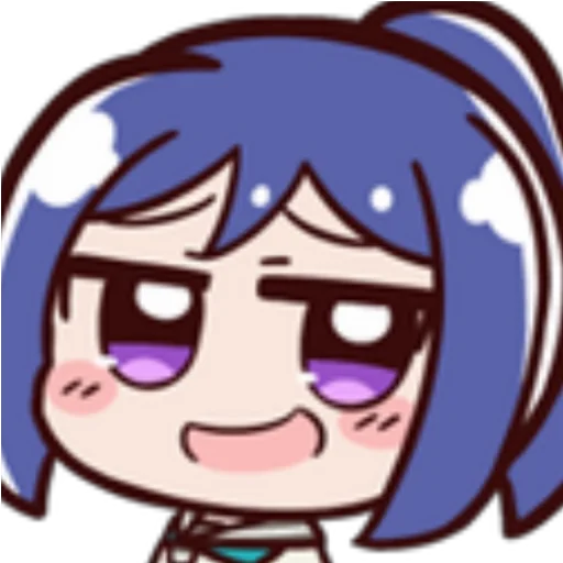 😏 Стикер «School Idol Hell» для Telegram