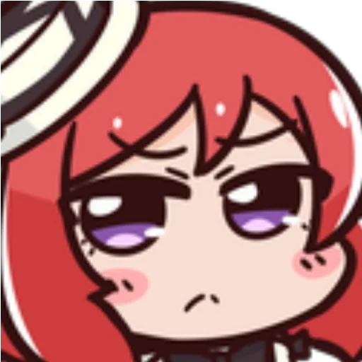 😒 Стикер «School Idol Hell» для Telegram