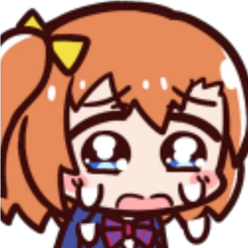 😭 Стикер «School Idol Hell» для Telegram