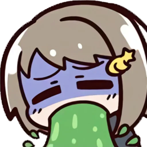 🤮 Стикер «School Idol Hell» для Telegram