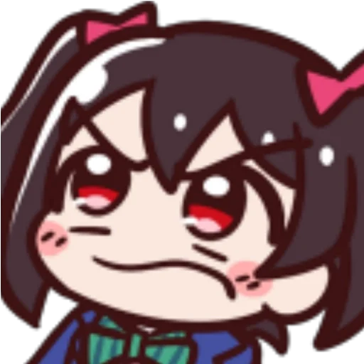 😡 Стикер «School Idol Hell» для Telegram