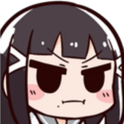 😡 Стикер «School Idol Hell» для Telegram