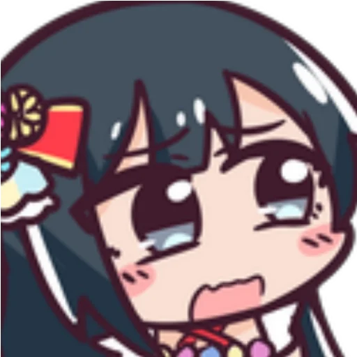 🤢 Стикер «School Idol Hell» для Telegram