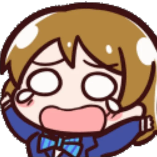 😰 Стикер «School Idol Hell» для Telegram