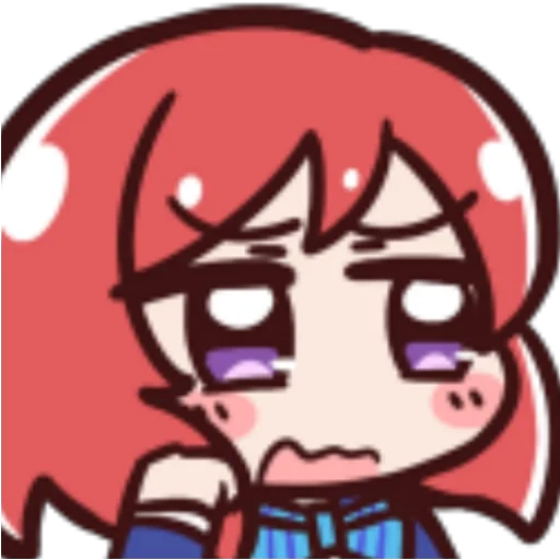 😒 Стикер «School Idol Hell» для Telegram