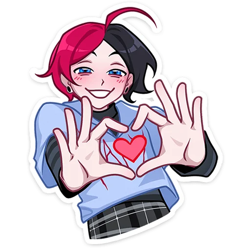 ❤ Стикер «Школьник Чич без надписей» для Telegram