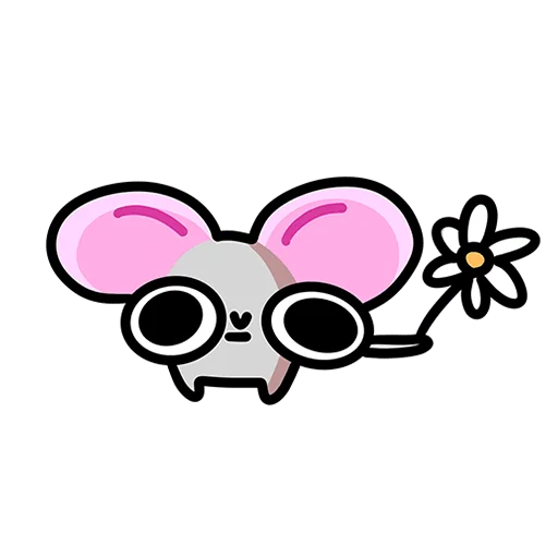 🌼 Стикер «Школьный Крысюк Без Текста» для Telegram