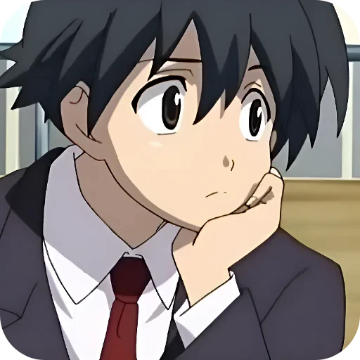 😐 Стикер «School Days» для Telegram
