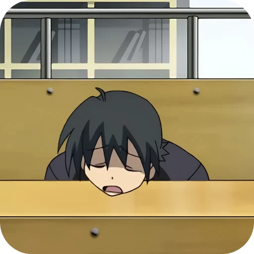 😵 Стикер «School Days» для Telegram