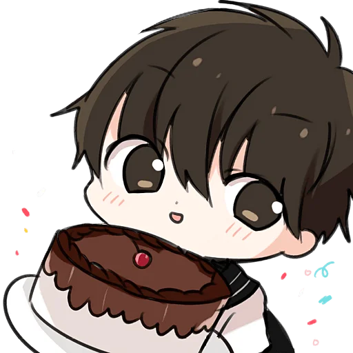 🎂 Стикер «Школьная парочка» для Telegram