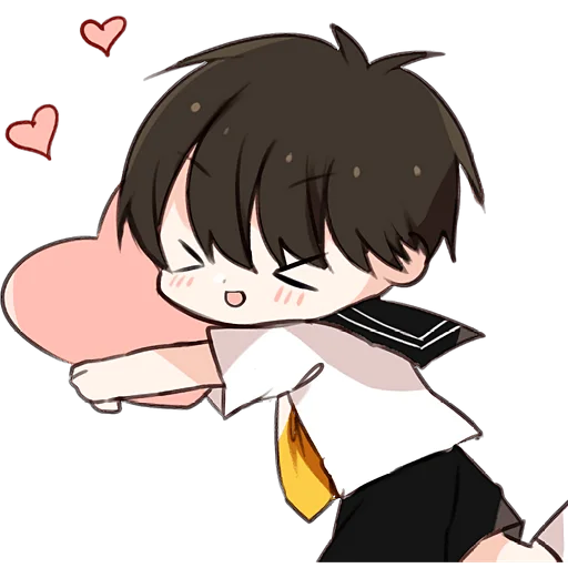 🥰 Стикер «Школьная парочка» для Telegram