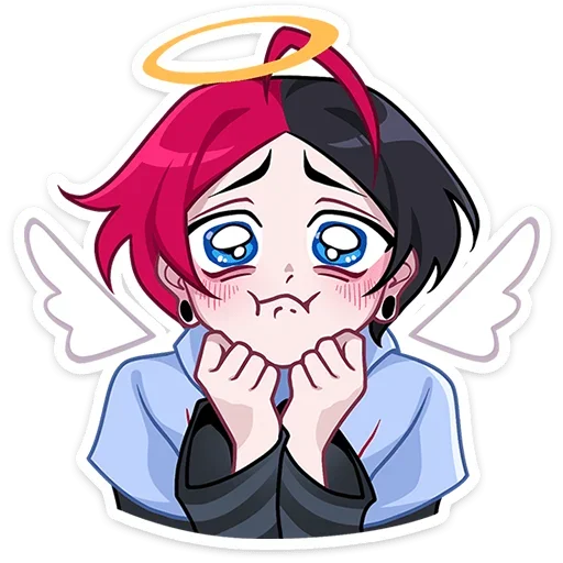 😇 Стикер «Школьник Чич Без Текста» для Telegram
