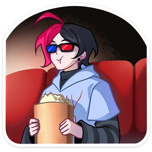 🍿 Стикер «Школьник Чич Без Текста» для Telegram