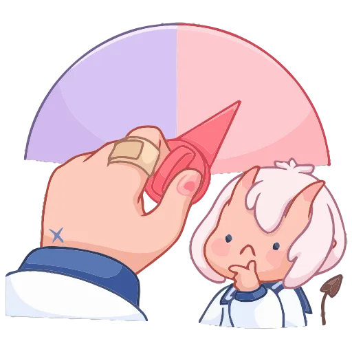 🤔 Эмодзи «Школьница Они-тян» для Telegram