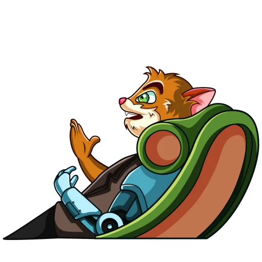 ⁉️ Стикер «Наука для котиков - Учёные» для Telegram