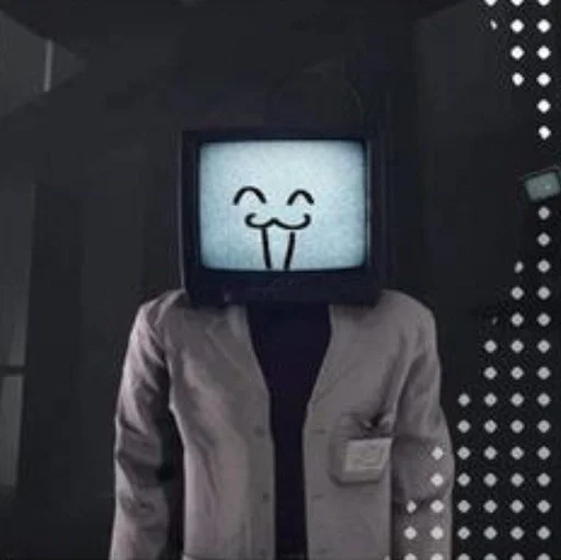 🤍 Стикер «scientist tv man / skibidi toilet» для Telegram