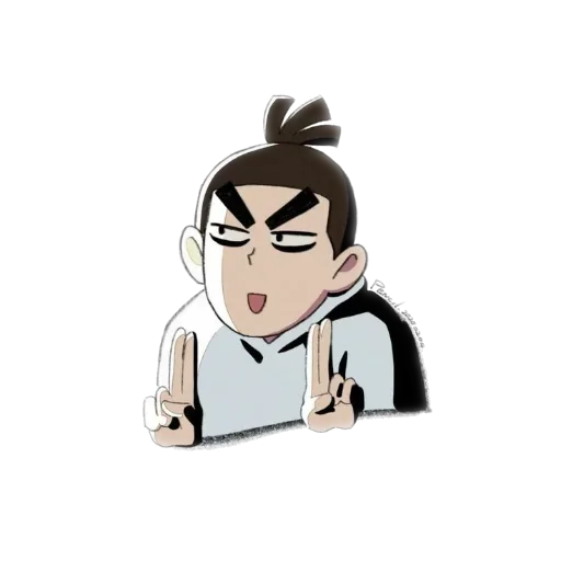 😀 Стикер «Scissor Seven» для Telegram