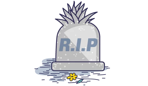 😵 Стикер «Lost n Found» для Telegram