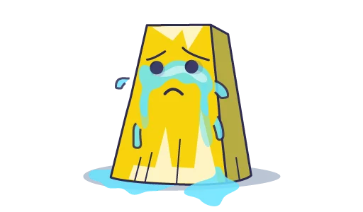 😭 Стикер «Lost n Found» для Telegram