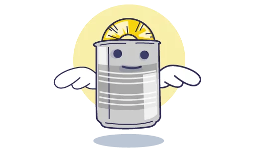 😇 Стикер «Lost n Found» для Telegram