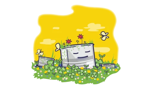 🏞 Стикер «Lost n Found» для Telegram