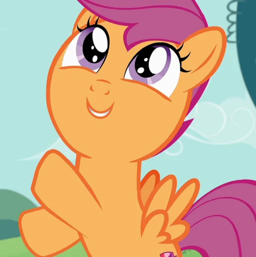 ☺️ Стикер «Scootaloo» для Telegram