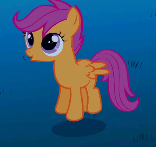 😄 Стикер «Scootaloo» для Telegram