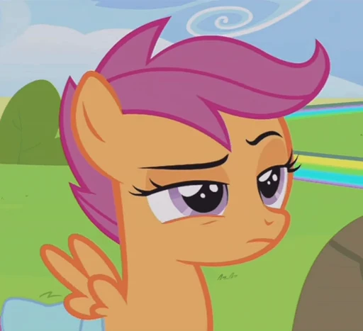 😒 Стикер «Scootaloo» для Telegram