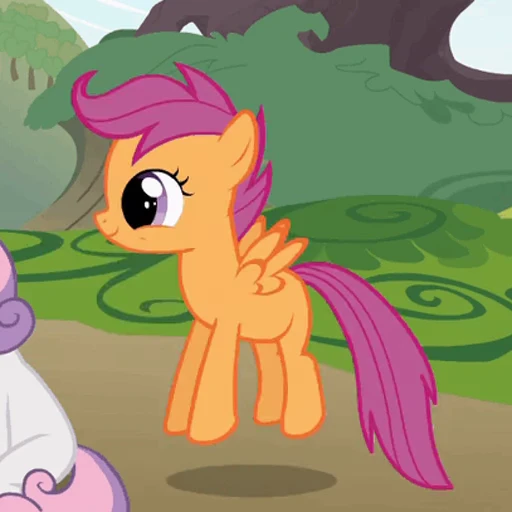😄 Стикер «Scootaloo» для Telegram