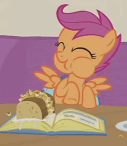 🍰 Стикер «Scootaloo» для Telegram