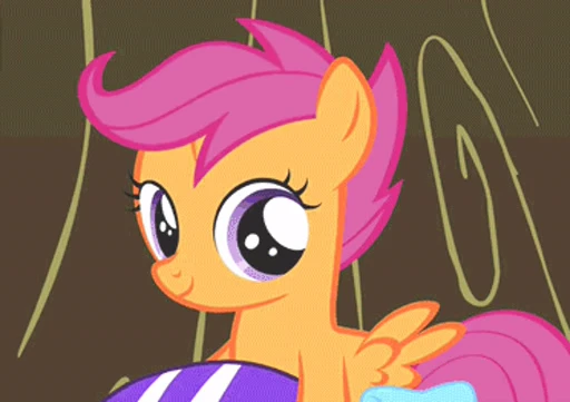 ☺️ Стикер «Scootaloo» для Telegram