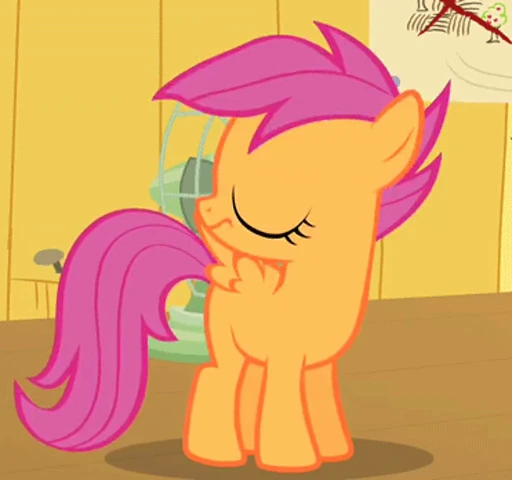 👎 Стикер «Scootaloo» для Telegram
