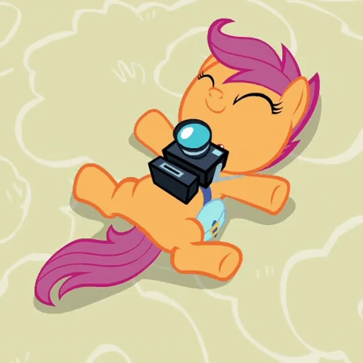😊 Стикер «Scootaloo» для Telegram