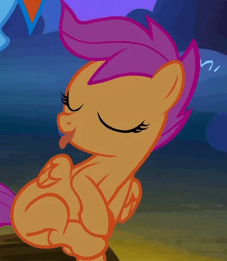 😋 Стикер «Scootaloo» для Telegram